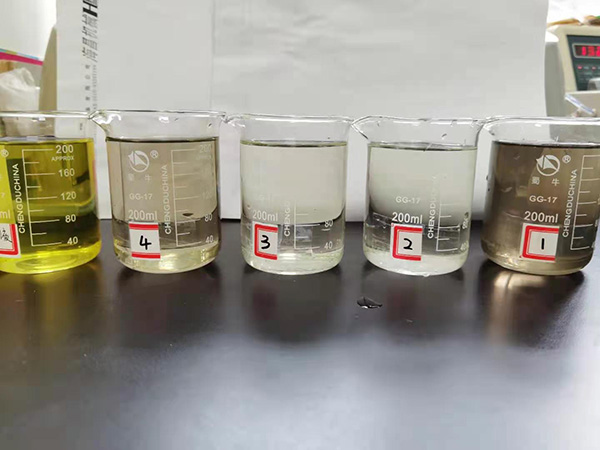 甜菊糖脫色活性炭試樣成功